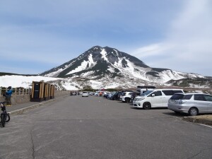 5日目　知床峠展望台　駐車場